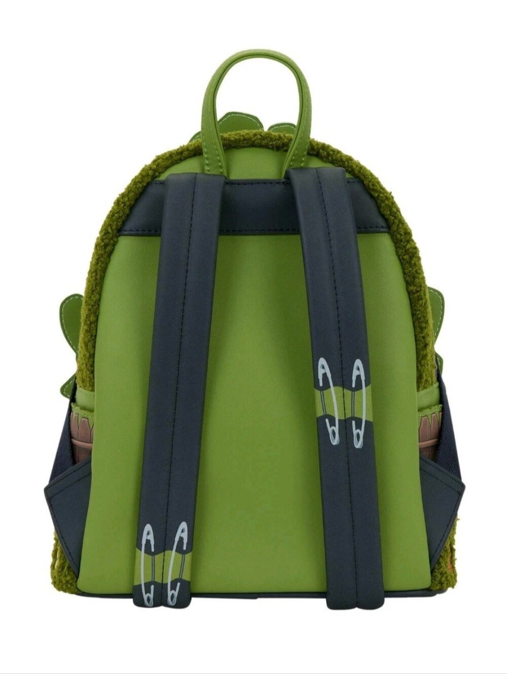 NWT EDWARD SCISSORHANDS SHERPA LOUNGEFLY MINI BACKPACK - Picture 4 of 5